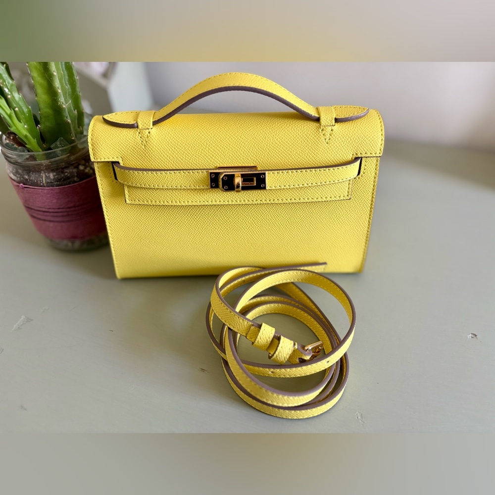 Canary Yellow Chloe Handbag from Mille Bags